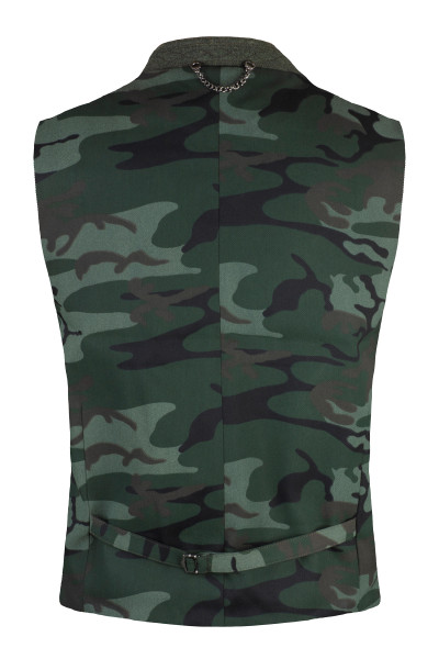 TRACHTENWESTE-HERREN MIT CHARIVARI, KHAKI-CAMOUFLAGE